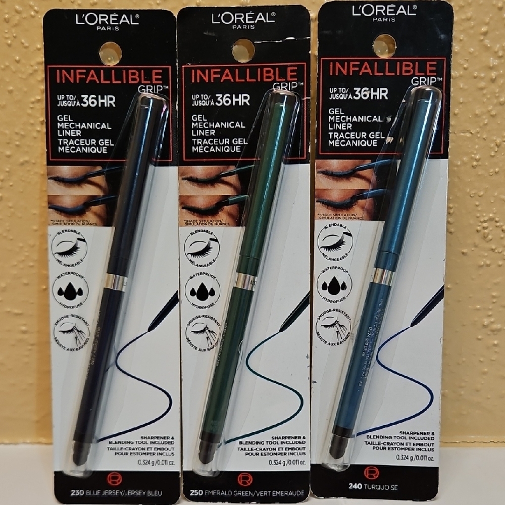 L'Oreal Infallible Grip Gel Eyeliner Trio